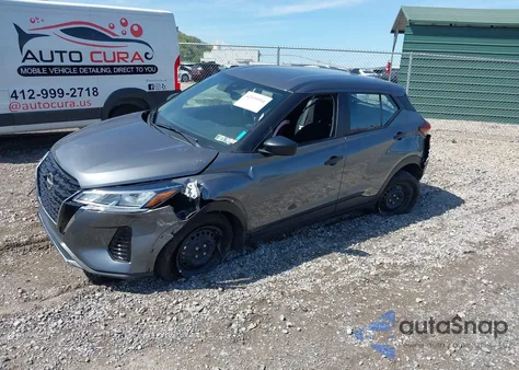 2024 Nissan Kicks S Xtronic Cvt from USA, damaged, VIN 3N1CP5BV8RL594029